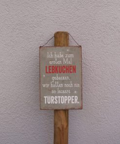 Schild -Lebkuchen-