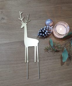 Alternative view of Metallhirsch “Hubert/Gold”