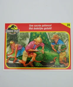 Jurassic Park / Sammelkarte Nr. 28 (Französisch)