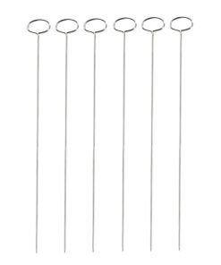 Alternative view of Grillspiesse 6er 30 cm Edelstahl