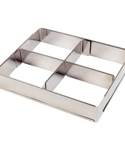 Alternative view of Backrahmen eckig mit Teiler 4,7cm hoch