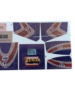 Iguana Sticker Gestanzt
